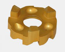 精密铣削3D零件2（镀氮化钛）